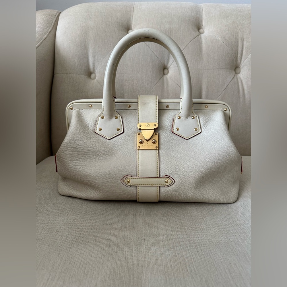 Authentic Louis Vuitton L'ingenieux Suhali Leather Handbag. Needs TLC